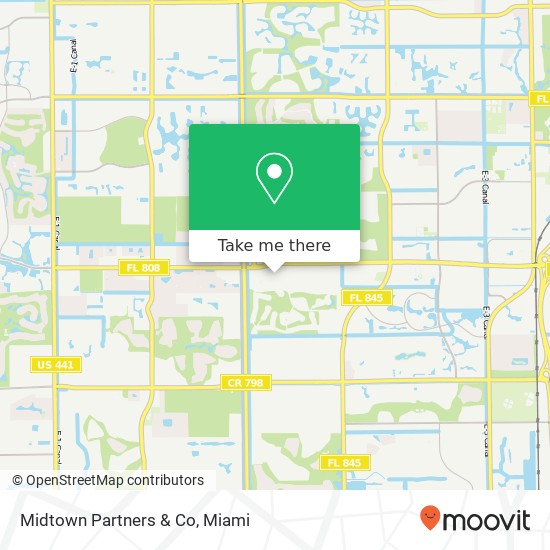 Midtown Partners & Co map