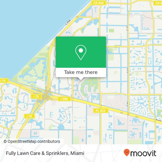 Fully Lawn Care & Sprinklers map