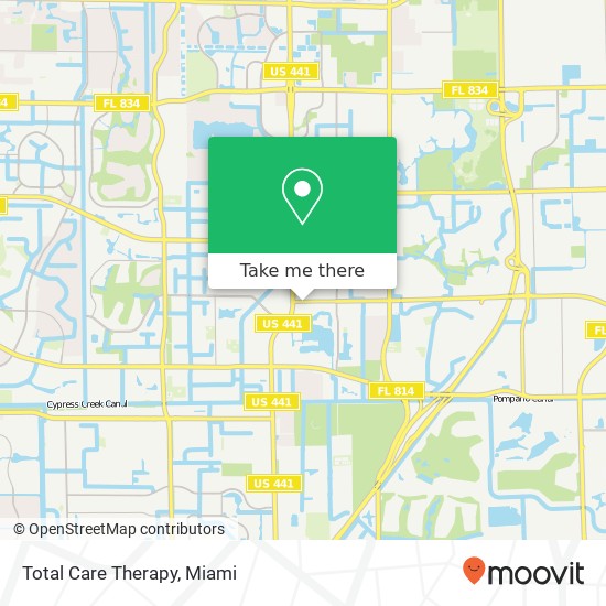 Mapa de Total Care Therapy