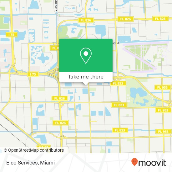 Elco Services map