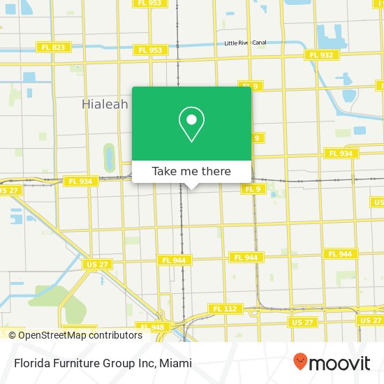 Florida Furniture Group Inc map