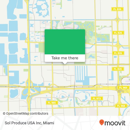 Mapa de Sol Produce USA Inc