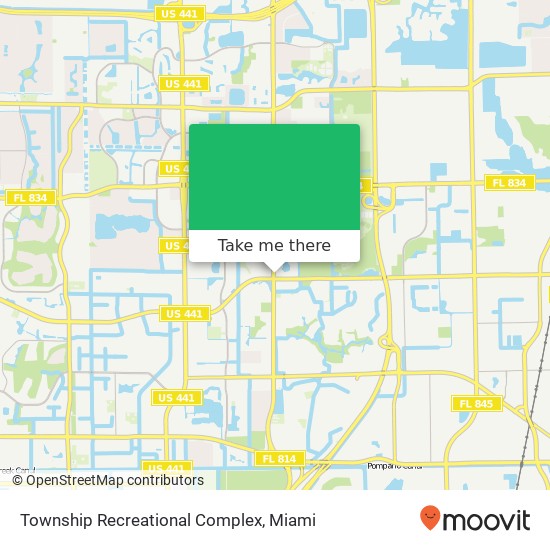 Mapa de Township Recreational Complex