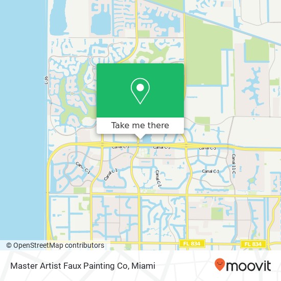 Mapa de Master Artist Faux Painting Co