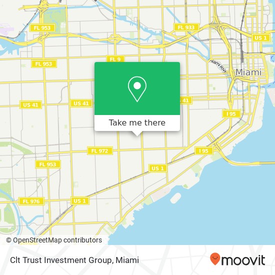 Clt Trust Investment Group map