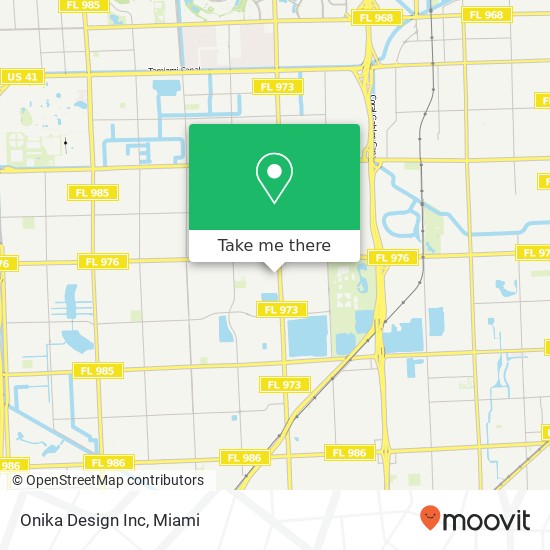 Onika Design Inc map