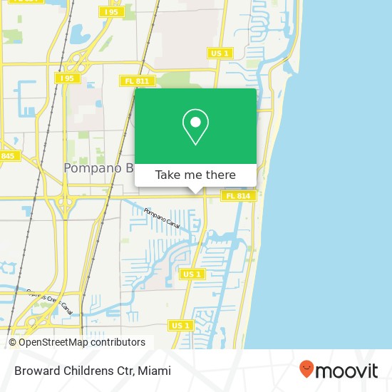 Broward Childrens Ctr map