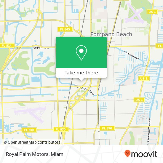 Mapa de Royal Palm Motors