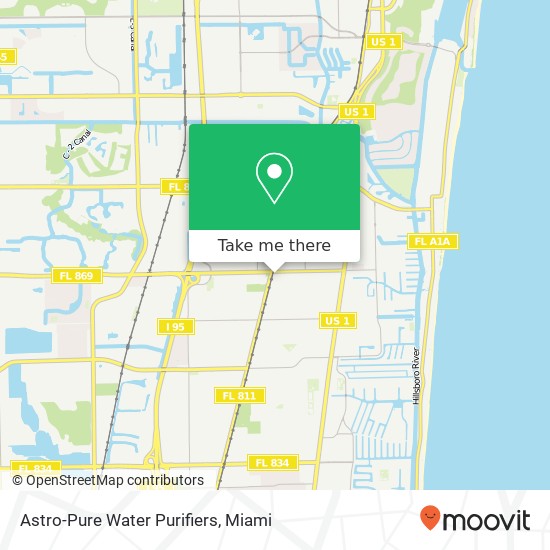 Astro-Pure Water Purifiers map