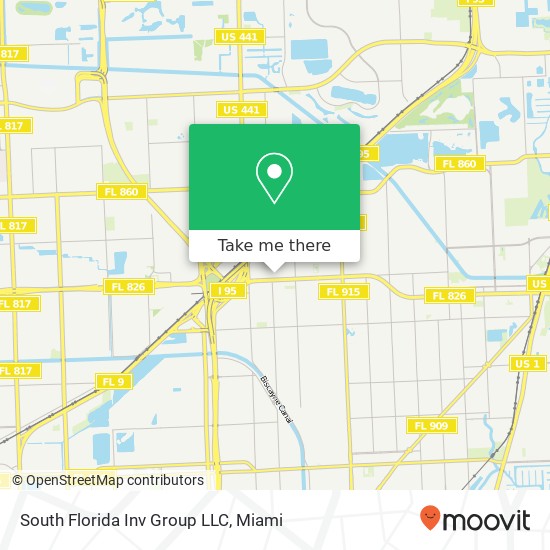 Mapa de South Florida Inv Group LLC