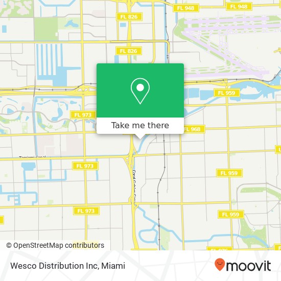 Mapa de Wesco Distribution Inc