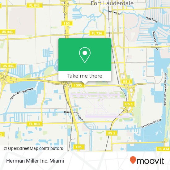 Herman Miller Inc map