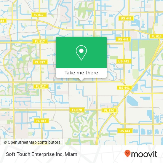 Mapa de Soft Touch Enterprise Inc