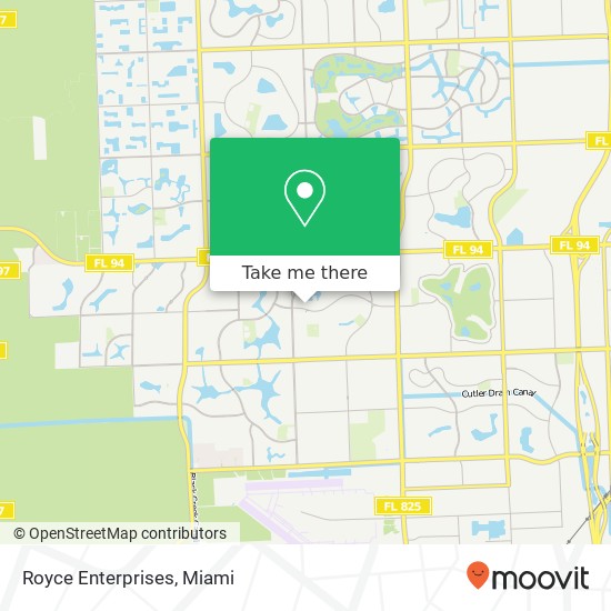 Mapa de Royce Enterprises