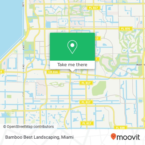 Mapa de Bamboo Best Landscaping