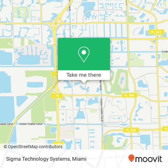 Mapa de Sigma Technology Systems