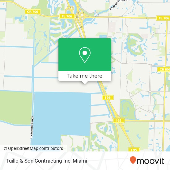 Mapa de Tuillo & Son Contracting Inc