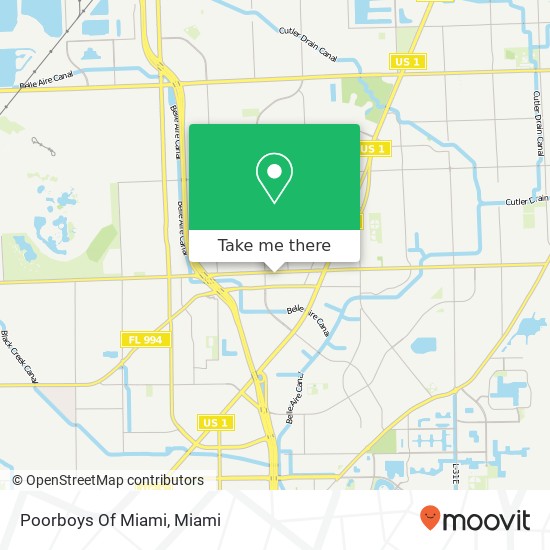 Poorboys Of Miami map