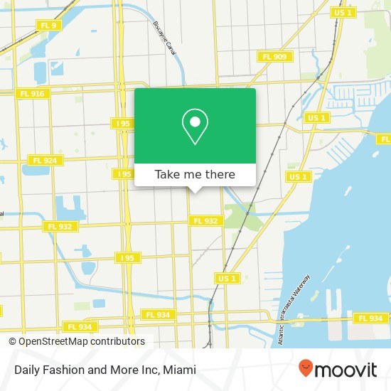 Mapa de Daily Fashion and More Inc