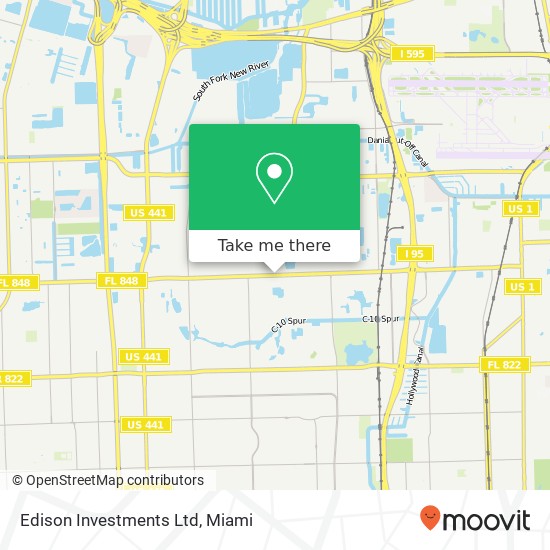 Edison Investments Ltd map