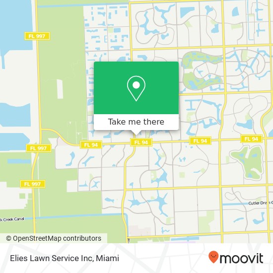 Elies Lawn Service Inc map