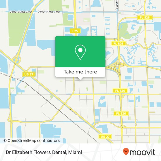 Dr Elizabeth Flowers Dental map