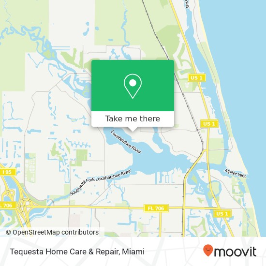 Mapa de Tequesta Home Care & Repair