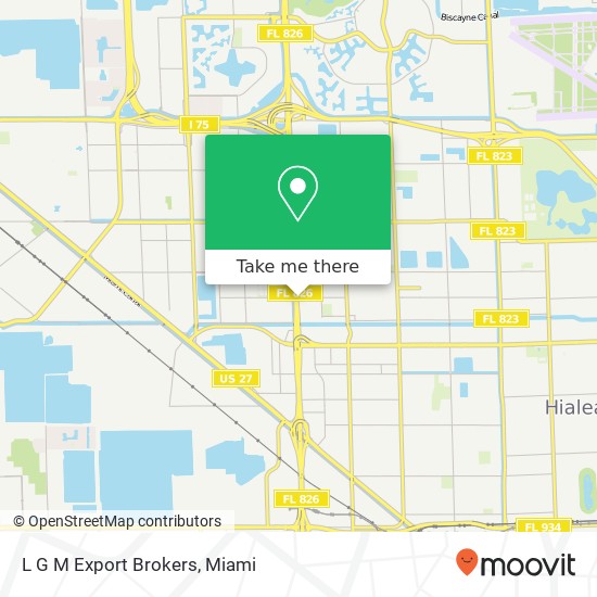 L G M Export Brokers map