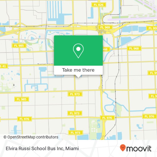 Elvira Russi School Bus Inc map