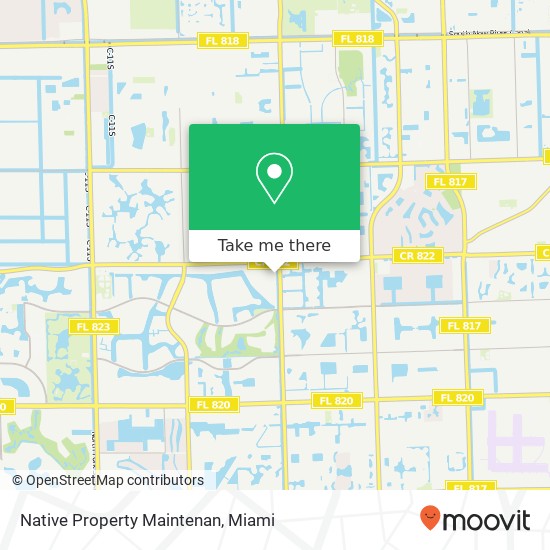 Native Property Maintenan map