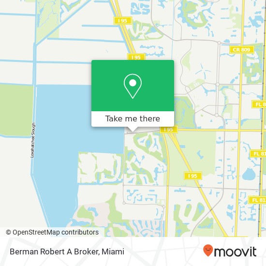 Berman Robert A Broker map