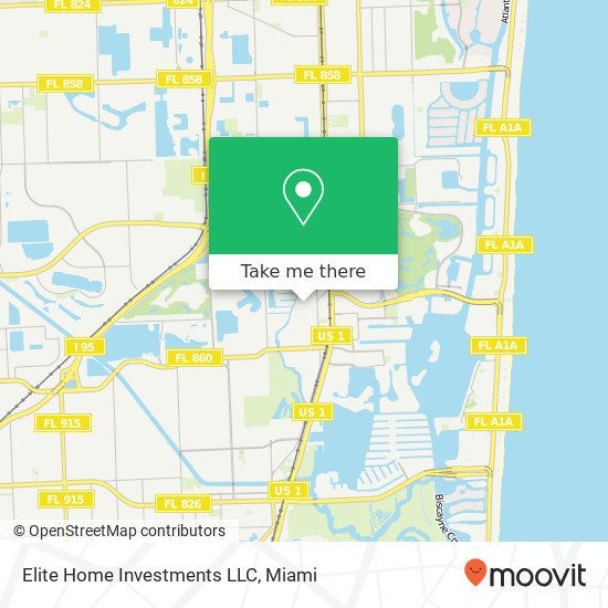 Mapa de Elite Home Investments LLC