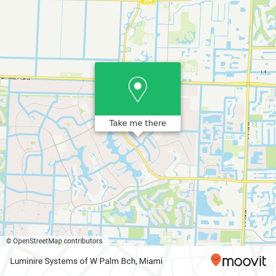 Mapa de Luminire Systems of W Palm Bch