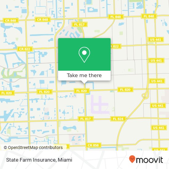 Mapa de State Farm Insurance