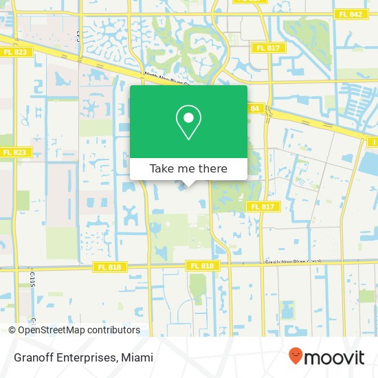 Mapa de Granoff Enterprises