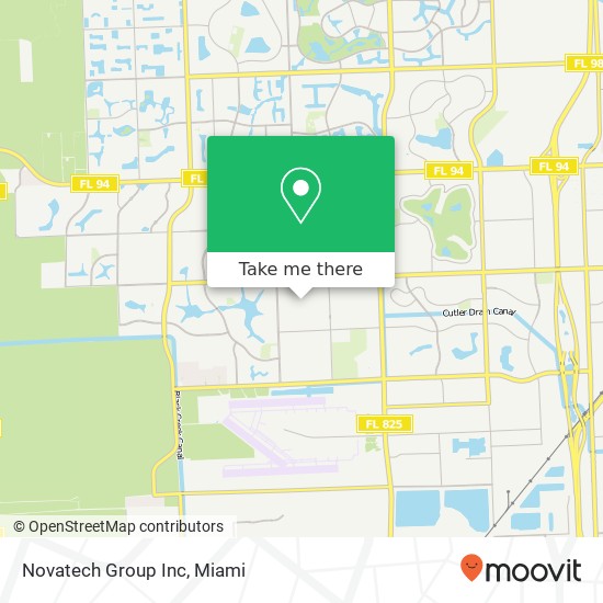 Mapa de Novatech Group Inc