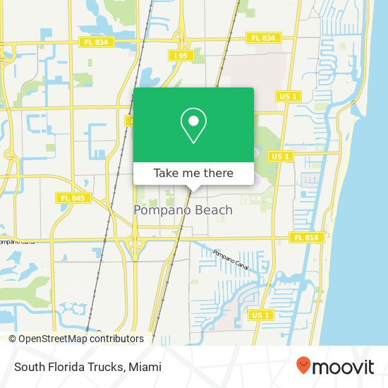 South Florida Trucks map