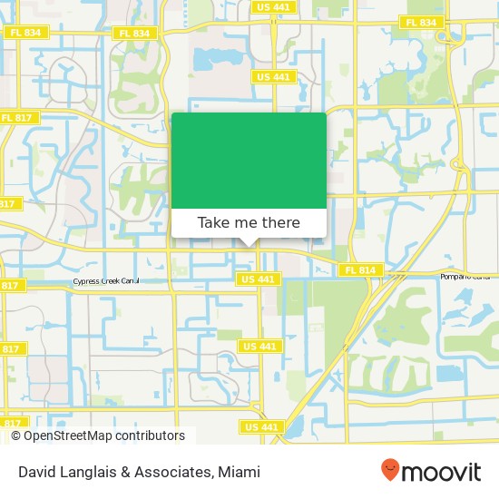 Mapa de David Langlais & Associates