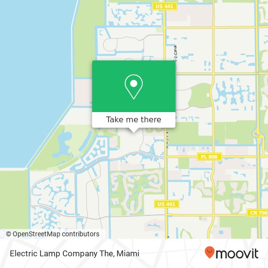 Electric Lamp Company The map