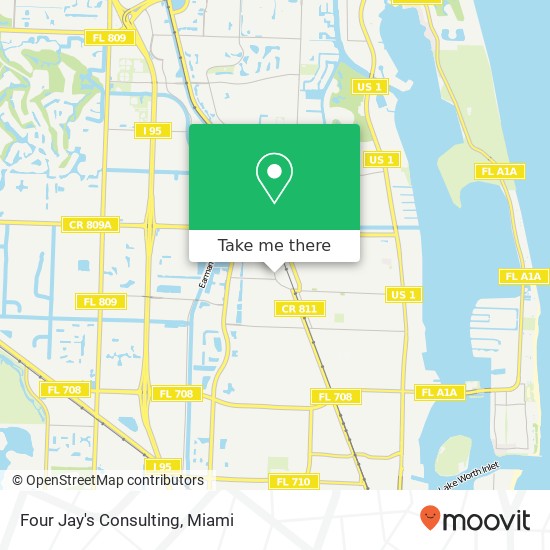 Four Jay's Consulting map