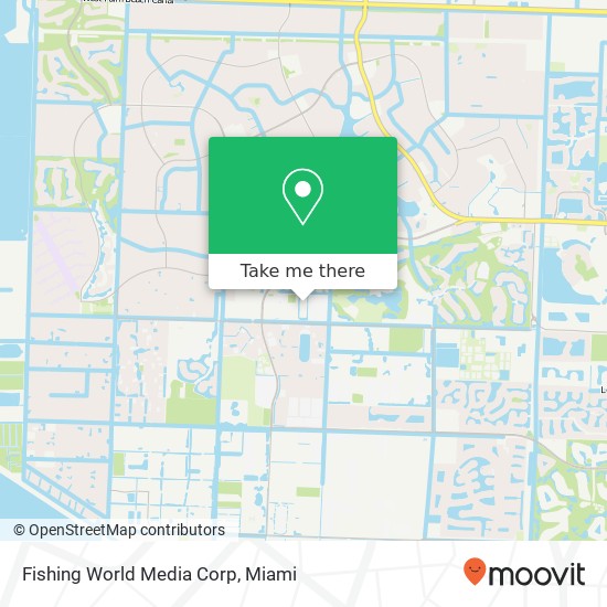 Mapa de Fishing World Media Corp