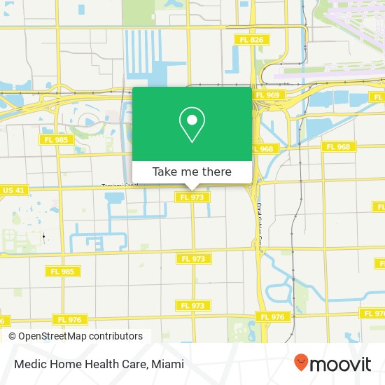 Mapa de Medic Home Health Care