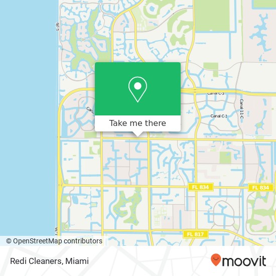 Redi Cleaners map