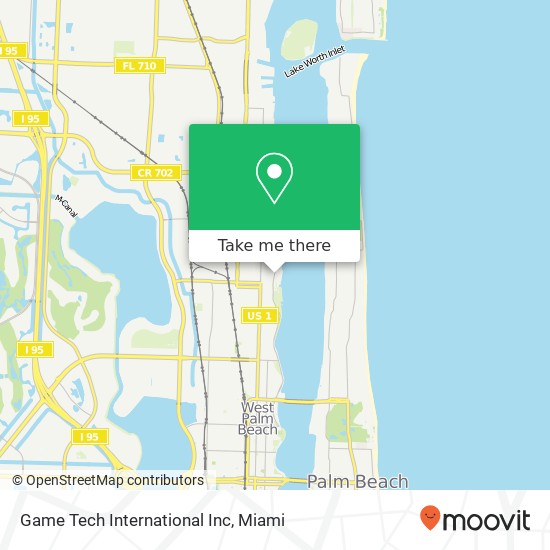 Game Tech International Inc map