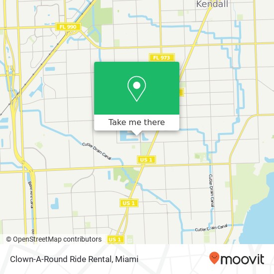 Clown-A-Round Ride Rental map