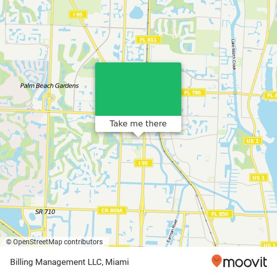 Mapa de Billing Management LLC