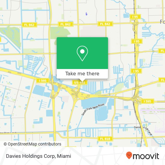 Davies Holdings Corp map