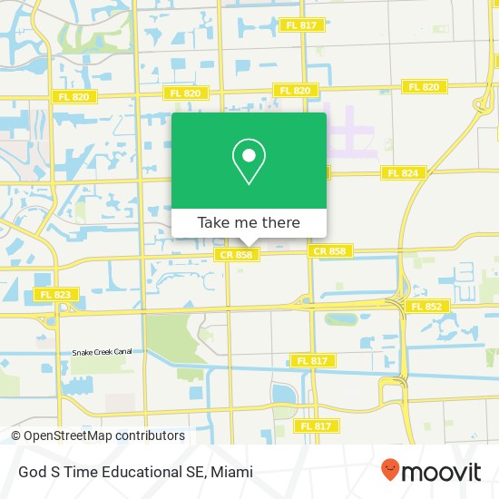 God S Time Educational SE map