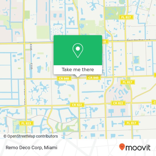 Remo Deco Corp map