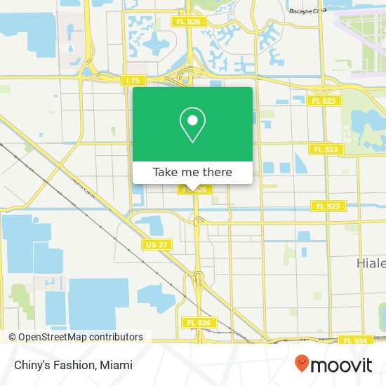 Chiny's Fashion map